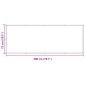 vidaXL Οθόνη Μπαλκονιού Ανοιχτό γκρι 75 x 200 cm