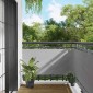 vidaXL Οθόνη Μπαλκονιού Ανοιχτό γκρι 75 x 200 cm
