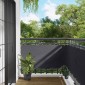 vidaXL Οθόνη Μπαλκονιού Ανθρακί 75 x 200 cm