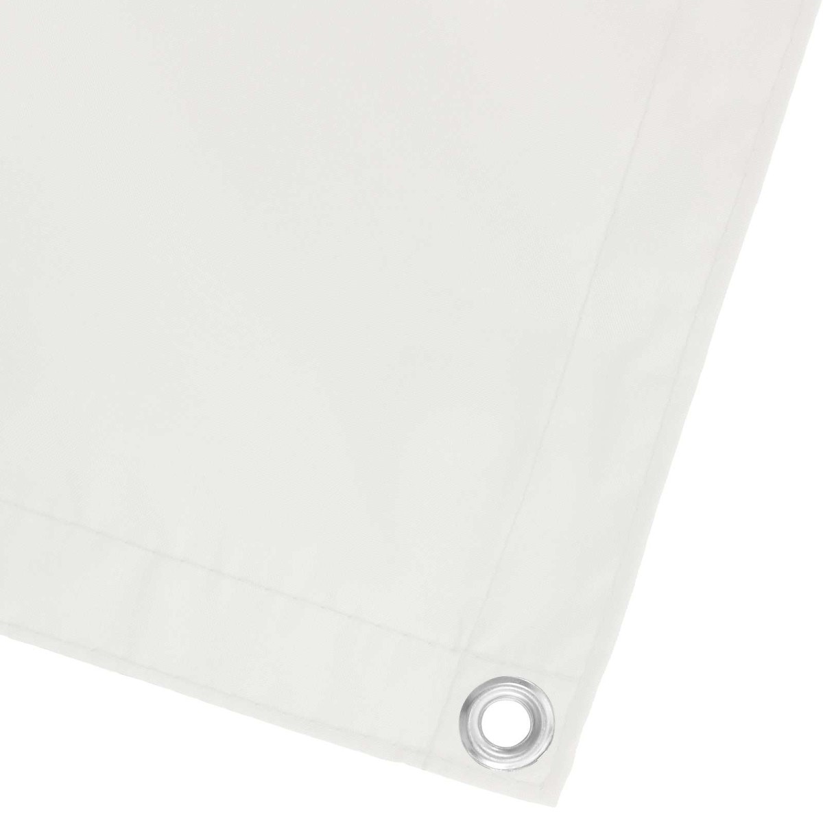 vidaXL Οθόνη Μπαλκονιού Λευκός 100 x 300 cm Ύφασμα Όξφορντ