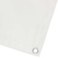 vidaXL Οθόνη Μπαλκονιού Λευκός 100 x 300 cm Ύφασμα Όξφορντ