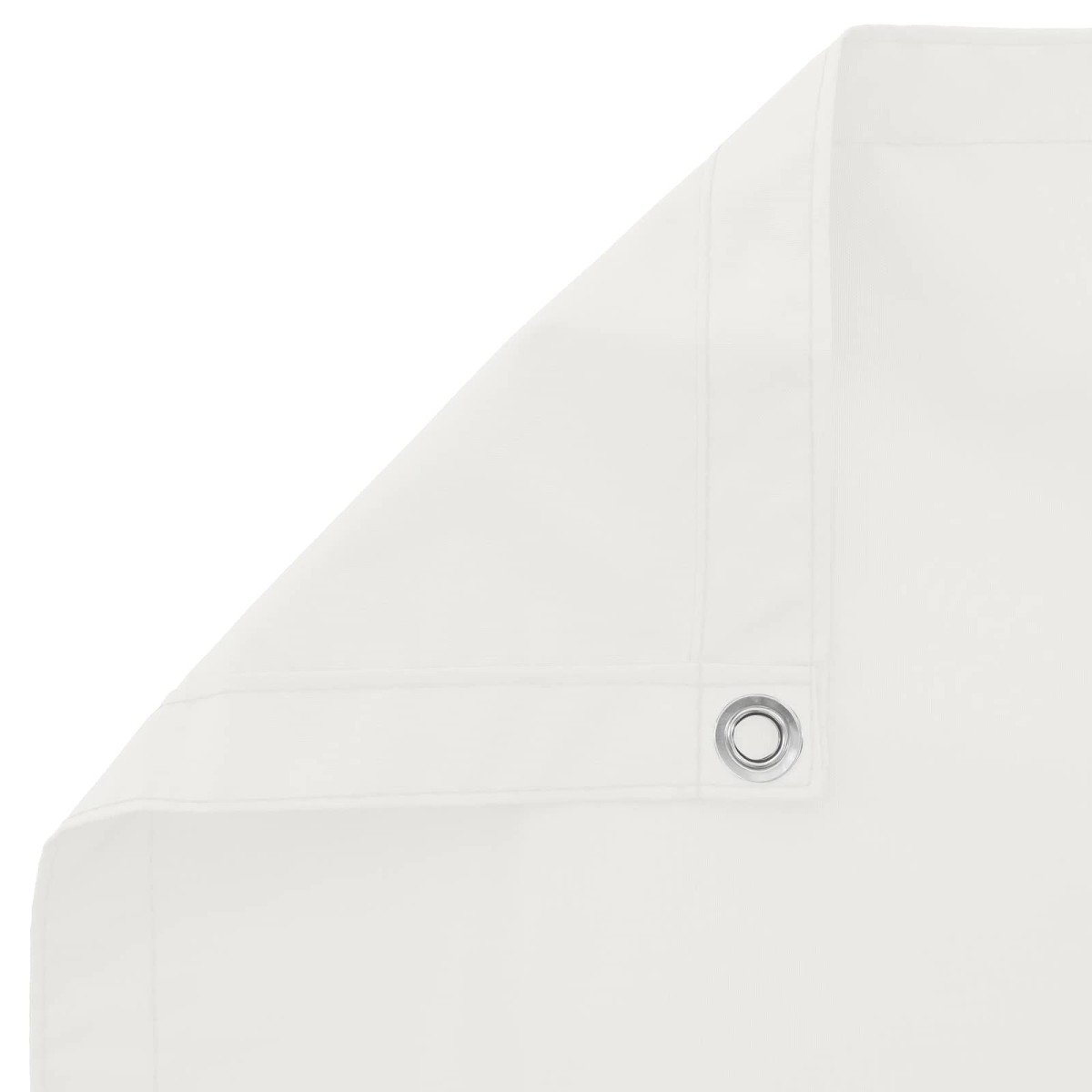 vidaXL Οθόνη Μπαλκονιού Λευκός 100 x 300 cm Ύφασμα Όξφορντ