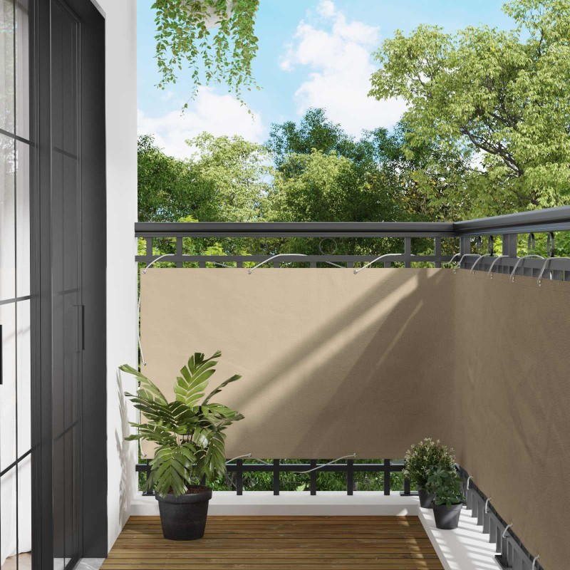 vidaXL Οθόνη Μπαλκονιού 90 x 200 cm