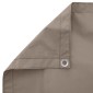 vidaXL Οθόνη Μπαλκονιού Taupe 100 x 300 cm Ύφασμα Όξφορντ