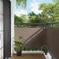 vidaXL Οθόνη Μπαλκονιού Taupe 100 x 300 cm Ύφασμα Όξφορντ