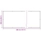 vidaXL Οθόνη Μπαλκονιού Μπλε 100 x 400 cm Ύφασμα Όξφορντ