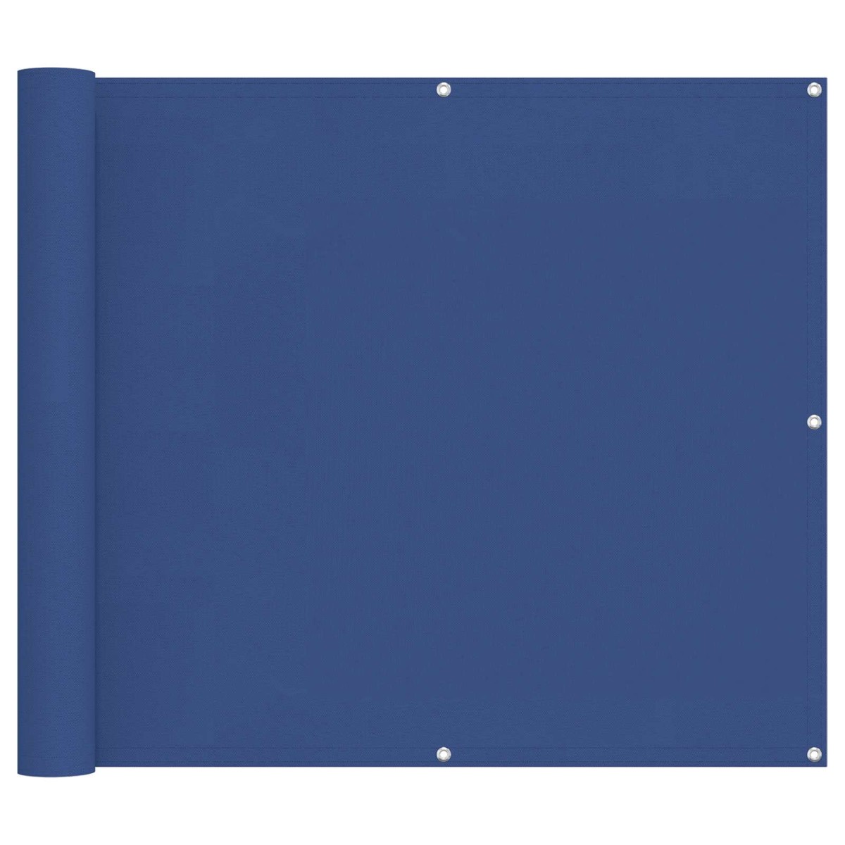 vidaXL Οθόνη Μπαλκονιού Μπλε 100 x 500 cm Ύφασμα Όξφορντ