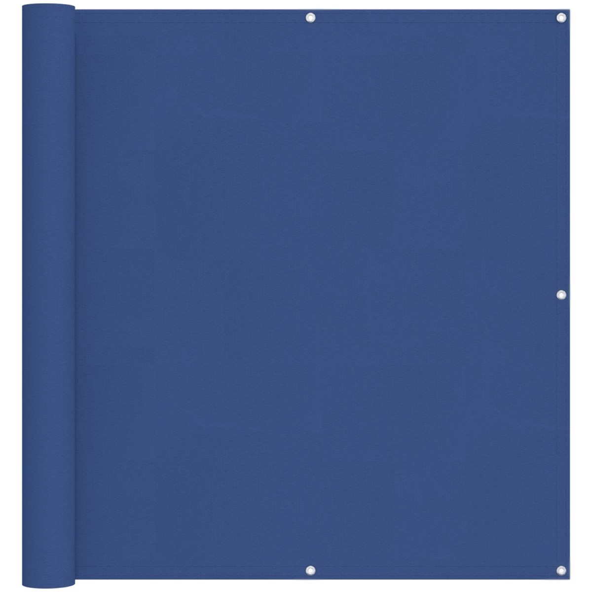 vidaXL Οθόνη Μπαλκονιού Μπλε 110 x 400 cm Ύφασμα Όξφορντ