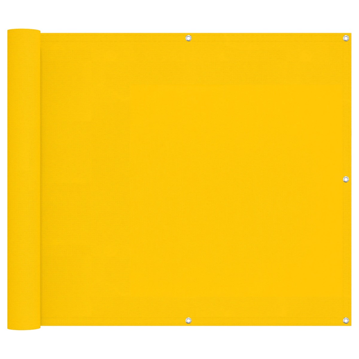 vidaXL Οθόνη Μπαλκονιού Κίτρινο 90 x 200 cm