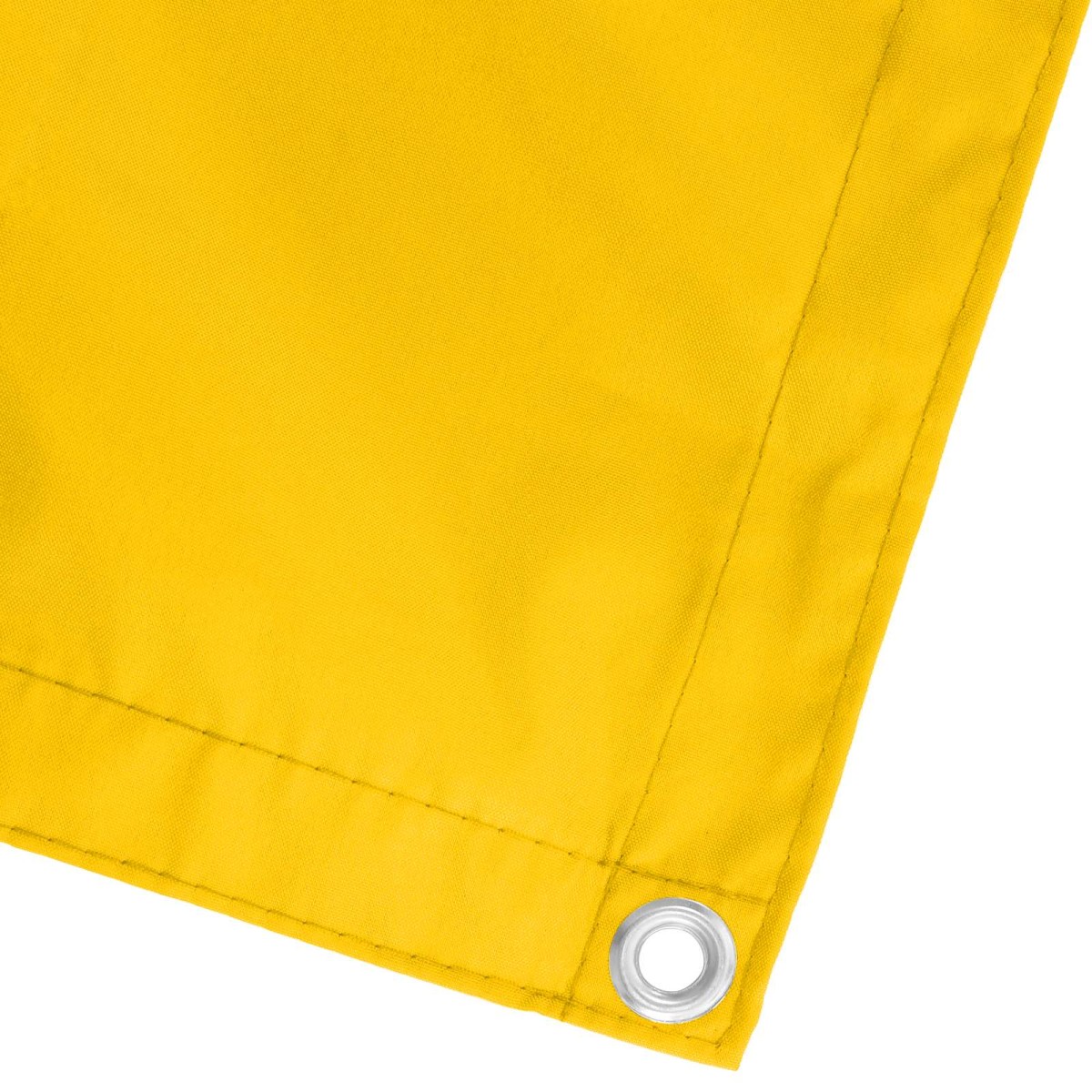 vidaXL Οθόνη Μπαλκονιού Κίτρινο 110 x 500 cm Ύφασμα Όξφορντ