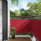 vidaXL Οθόνη Μπαλκονιού Κόκκινο 100 x 800 cm Ύφασμα Όξφορντ