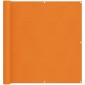vidaXL Οθόνη Μπαλκονιού Πορτοκαλί 110 x 300 cm Ύφασμα Όξφορντ