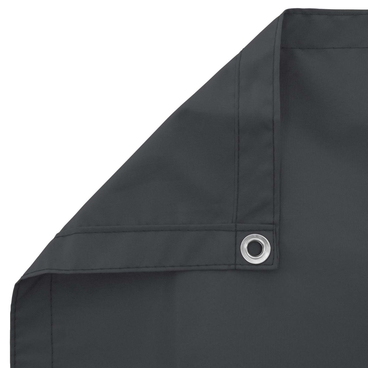 vidaXL Οθόνη Μπαλκονιού Μαύρο 75 x 200 cm
