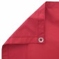 vidaXL Οθόνη Μπαλκονιού Μπορντό 120 x 1000 cm