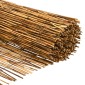 vidaXL Φράχτης Κήπου Καρβουνιασμένο 400 x 100 cm Καλάμι