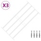 vidaXL Ασφάλεια Γρίλια για Παράθυρα με 4 Διασταυρούμενους Στηρίγματα