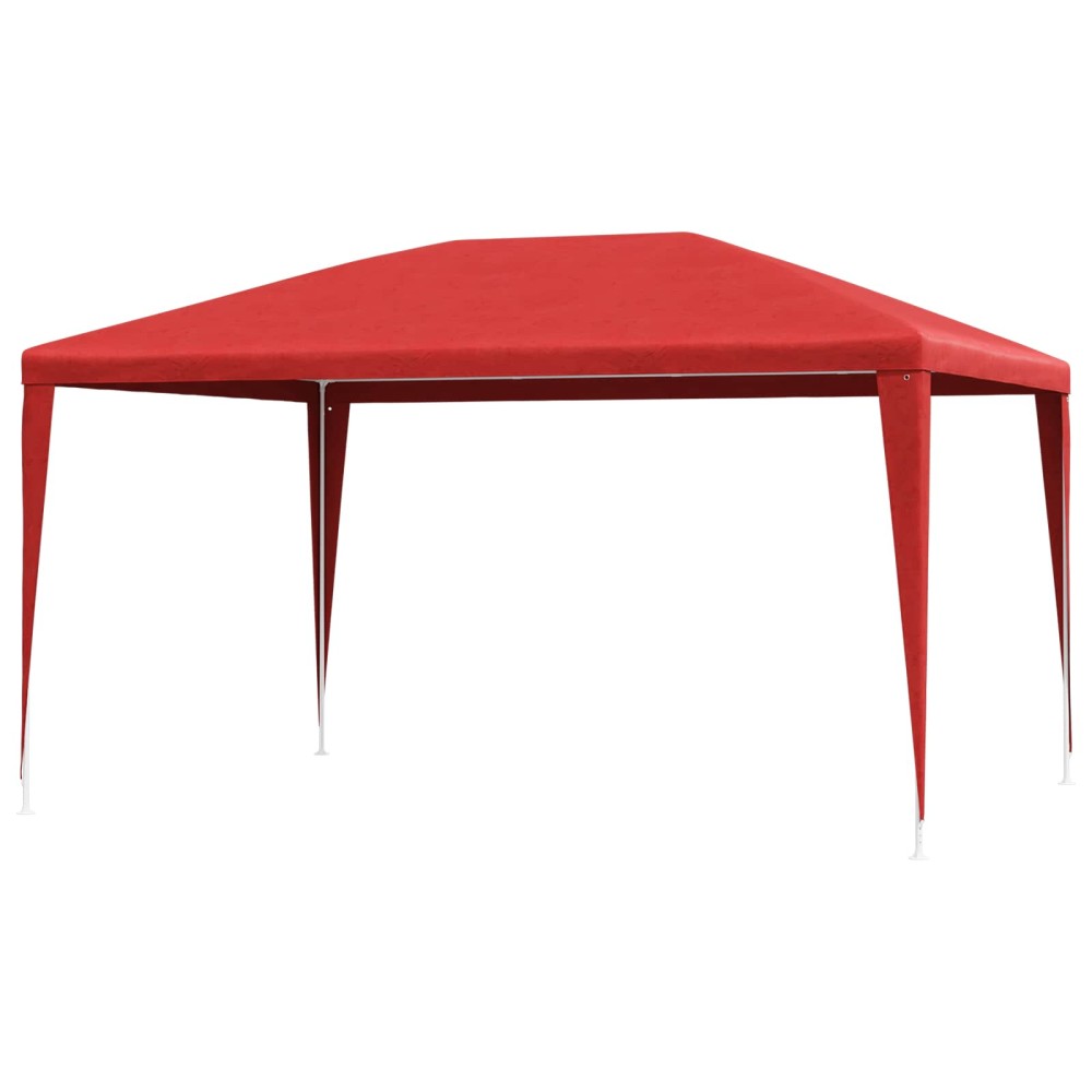 vidaXL Σκηνή Πάρτυ 400 x 300 x 255 εκ Κόκκινο