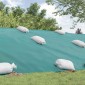 vidaXL Υφασμάτινοι σακίδες 50 τμχ. Λευκό 60 x 100 cm PP