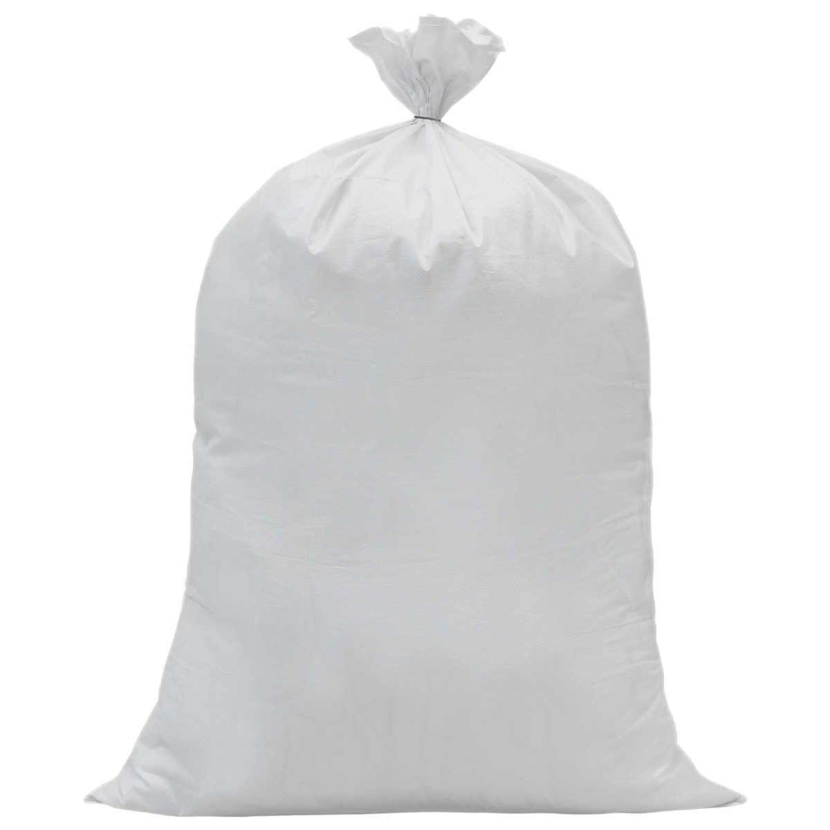 vidaXL Υφασμάτινοι σακίδες 50 τμχ. Λευκό 80 x 125 cm PP