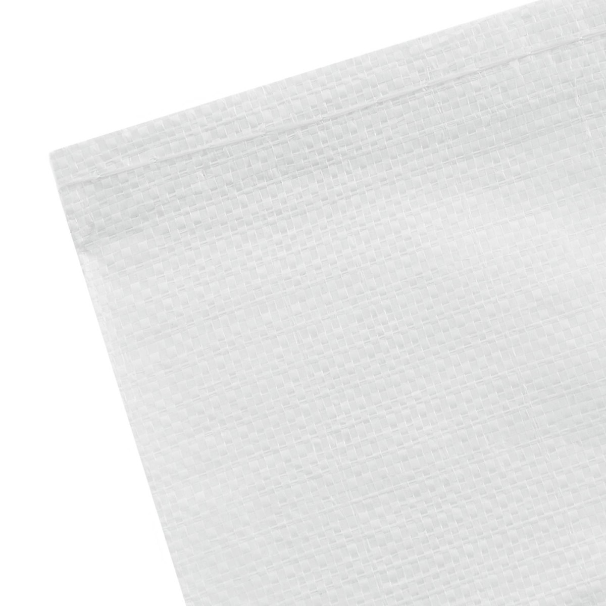 vidaXL Υφασμάτινοι σακίδες 50 τμχ. Λευκό 100 x 150 cm PP