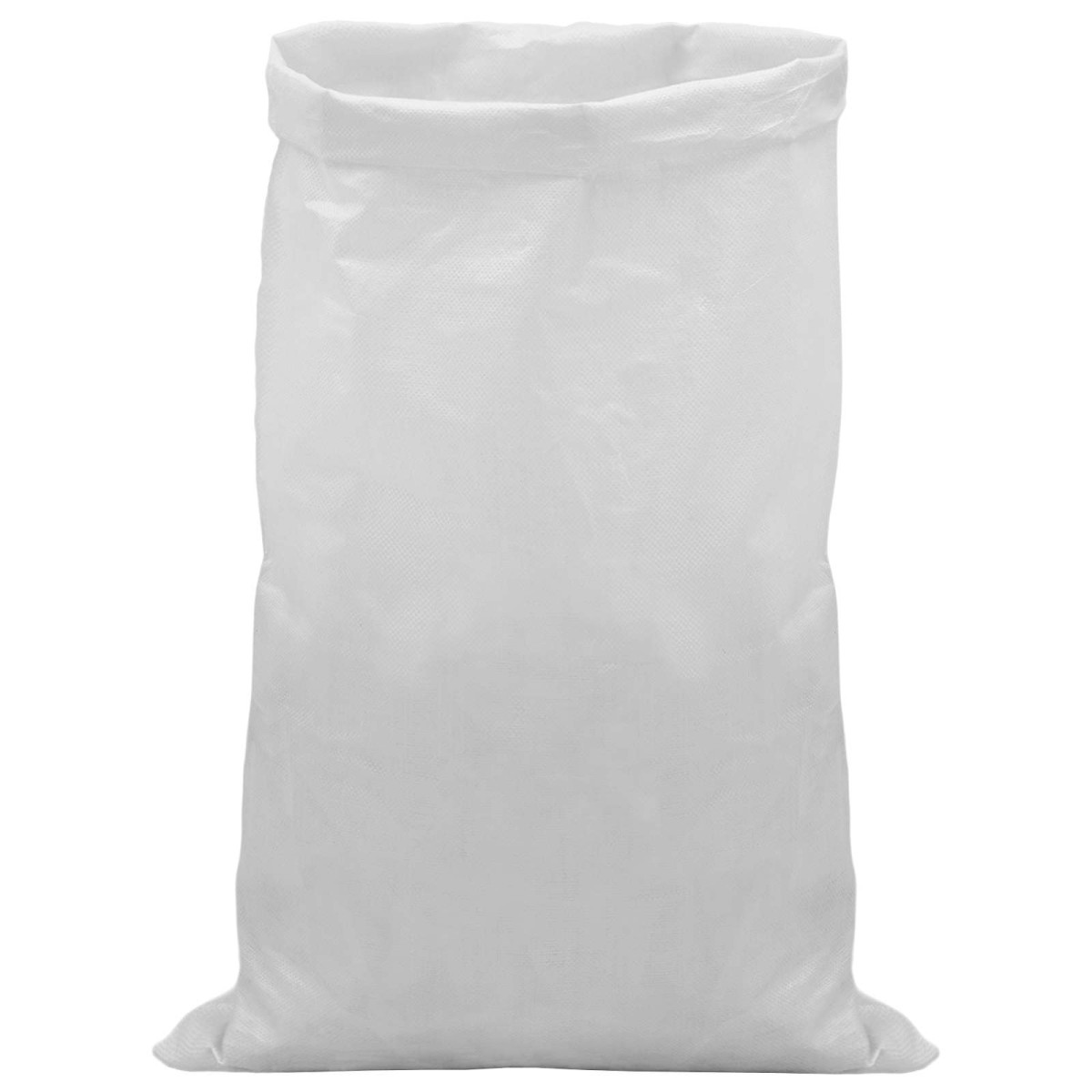 vidaXL Υφασμάτινοι σακίδες 100 τμχ. Λευκό 60 x 110 cm PP