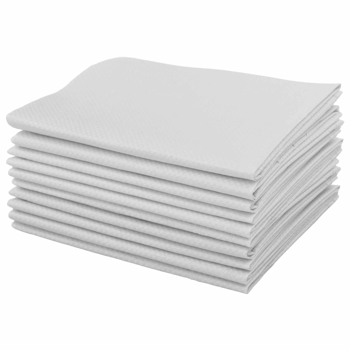 vidaXL Υφασμάτινοι σακίδες 250 τμχ. Λευκό 50 x 80 cm PP