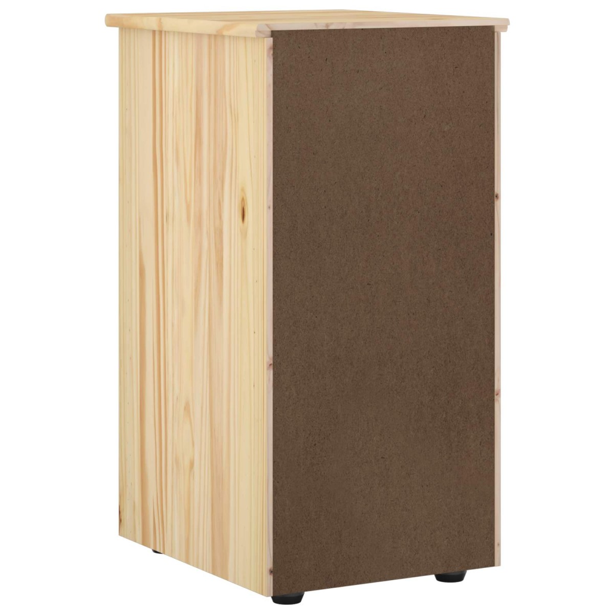 vidaXL Ντουλαπιού Καφέ 34 x 39 x 61,5 εκ Στερεό ξύλο πεύκου