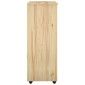 vidaXL Κινητό Ντουλάπι Καφέ 53 x 39 x 103 cm Στερεό ξύλο πεύκου