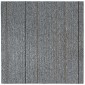 vidaXL Πλακάκι Χαλιού Ανοιχτό γκρι με ρίγες 50 x 50 cm 20 τμχ.