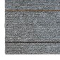 vidaXL Πλακάκι Χαλιού Ανοιχτό γκρι με ρίγες 50 x 50 cm 36 τμχ.