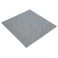 vidaXL Πλακάκι Χαλιού Ανοιχτό γκρι 50 x 50 cm 4 τμχ.