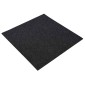 vidaXL Πλακάκι Χαλιού Σκούρο Γκρι 50 x 50 cm 20 τμχ.