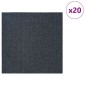 vidaXL Πλακάκι Χαλιού Μπλε Γκρι 50 x 50 cm 20 τμχ.
