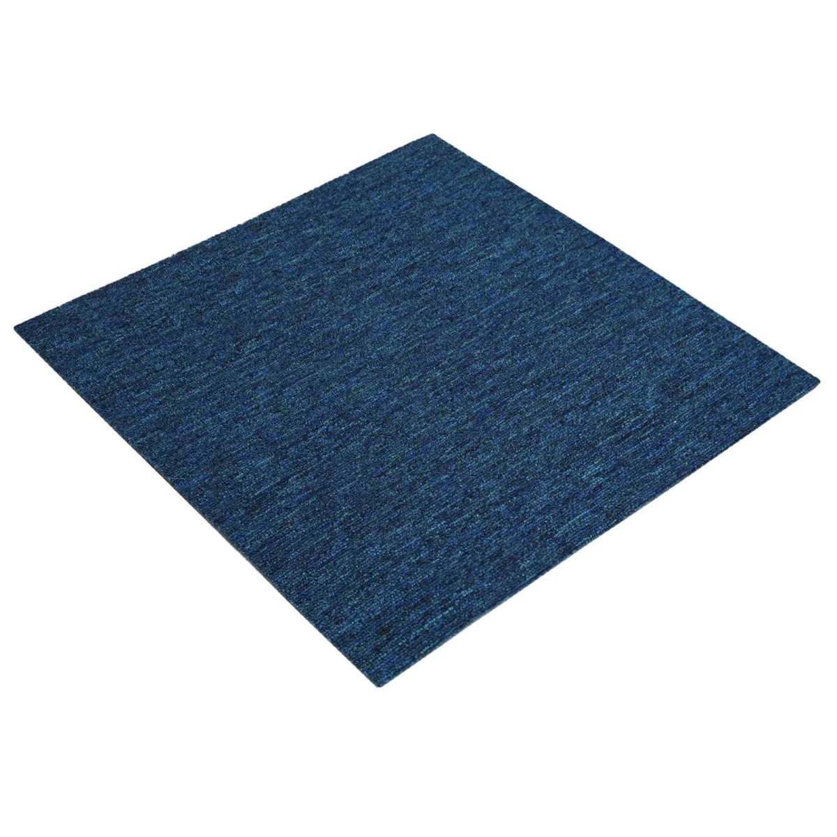 vidaXL Πλακάκι Χαλιού Μπλε 50 x 50 cm 36 τμχ. Πολυπροπυλένιο και Πίσσα