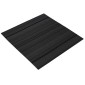 vidaXL Πλακάκι Χαλιού Ριγέ Ανοιχτό Γκρι 50 x 50 cm 4 τμχ.