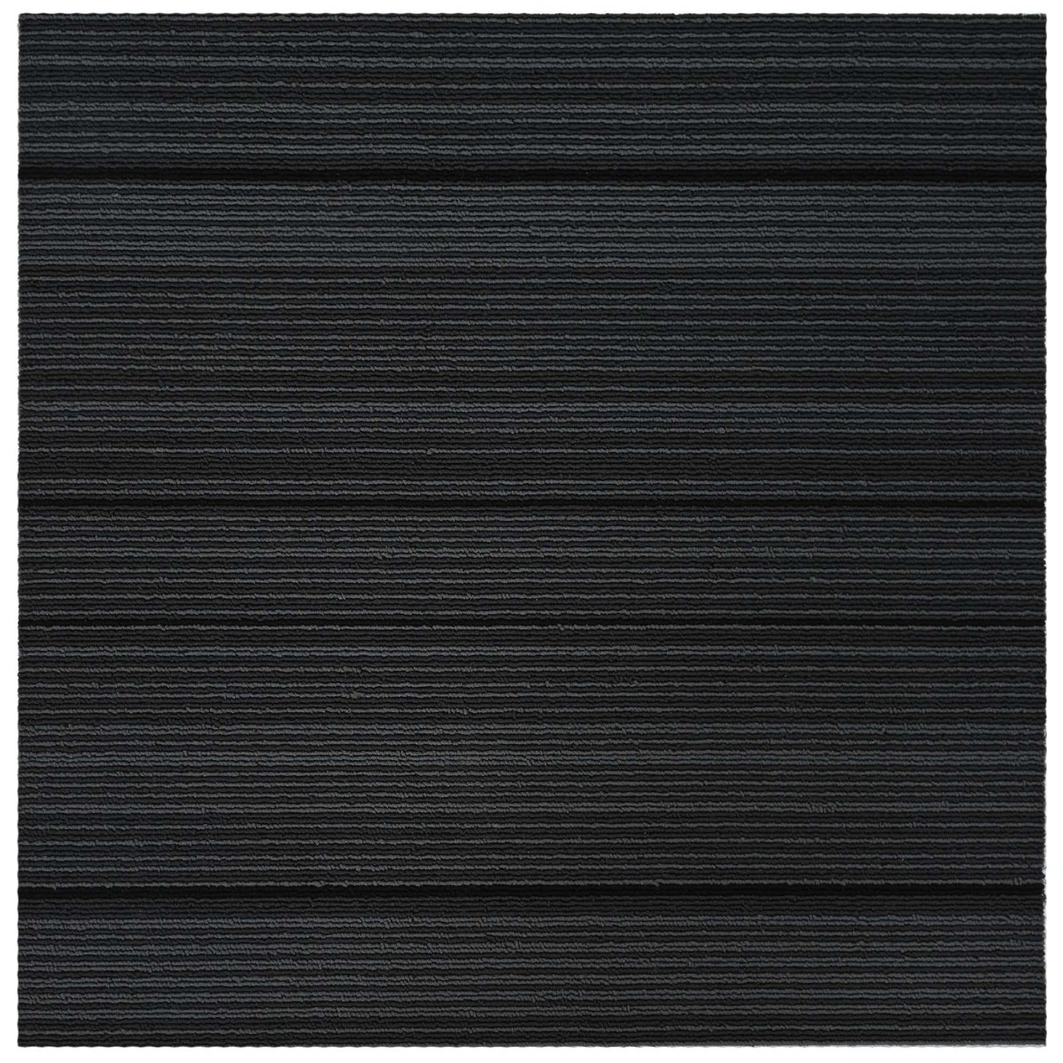 vidaXL Πλακάκι Χαλιού Ριγέ Ανοιχτό Γκρι 50 x 50 cm 36 τμχ.