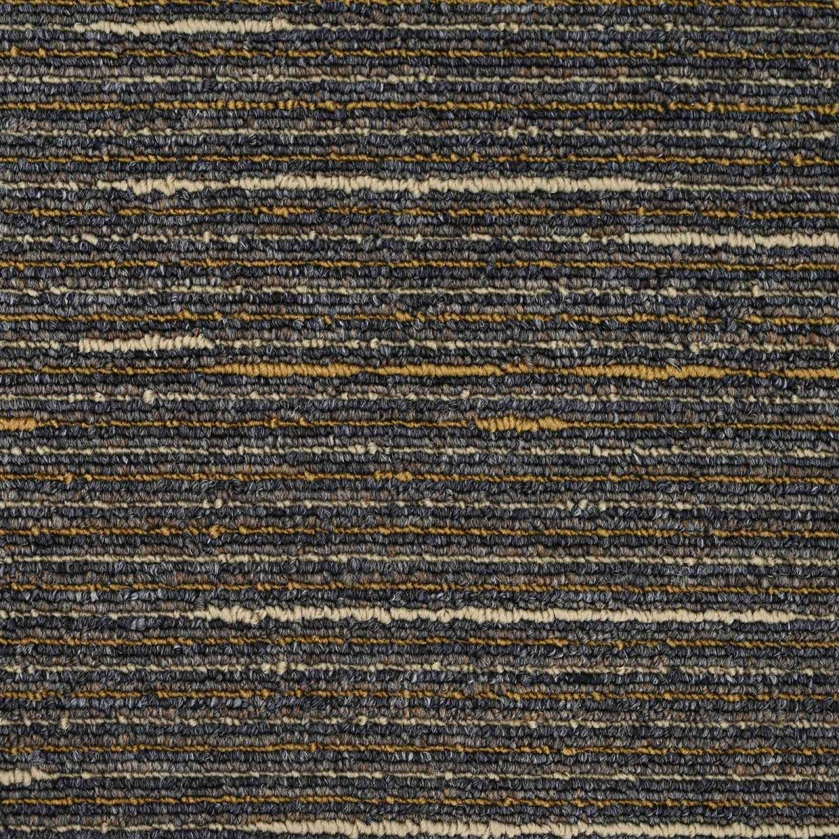 vidaXL Πλακάκι Χαλιού Ριγέ ανοιχτό καφέ 50 x 50 cm 4 τμχ.