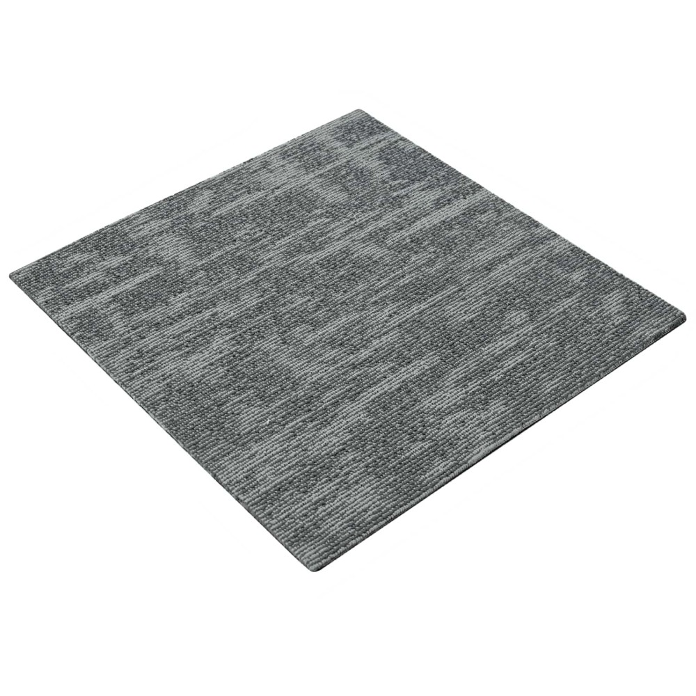 vidaXL Πλακάκι Χαλιού Γκρι Βράχος 50 x 50 cm 4 τμχ.