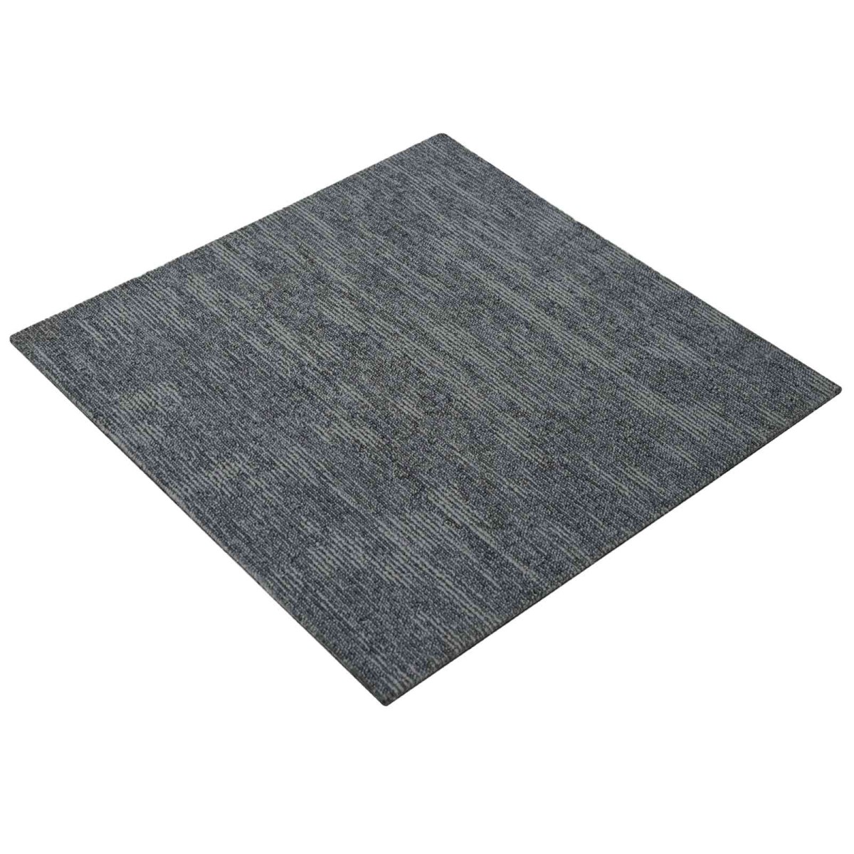 vidaXL Πλακάκι Χαλιού Γαλάζιο Γκρι 50 x 50 cm 4 τμχ.