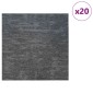 vidaXL Πλακάκι Χαλιού Γαλάζιο Γκρι 50 x 50 cm 20 τμχ.