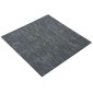 vidaXL Πλακάκι Χαλιού Γαλάζιο Γκρι 50 x 50 cm 36 τμχ.