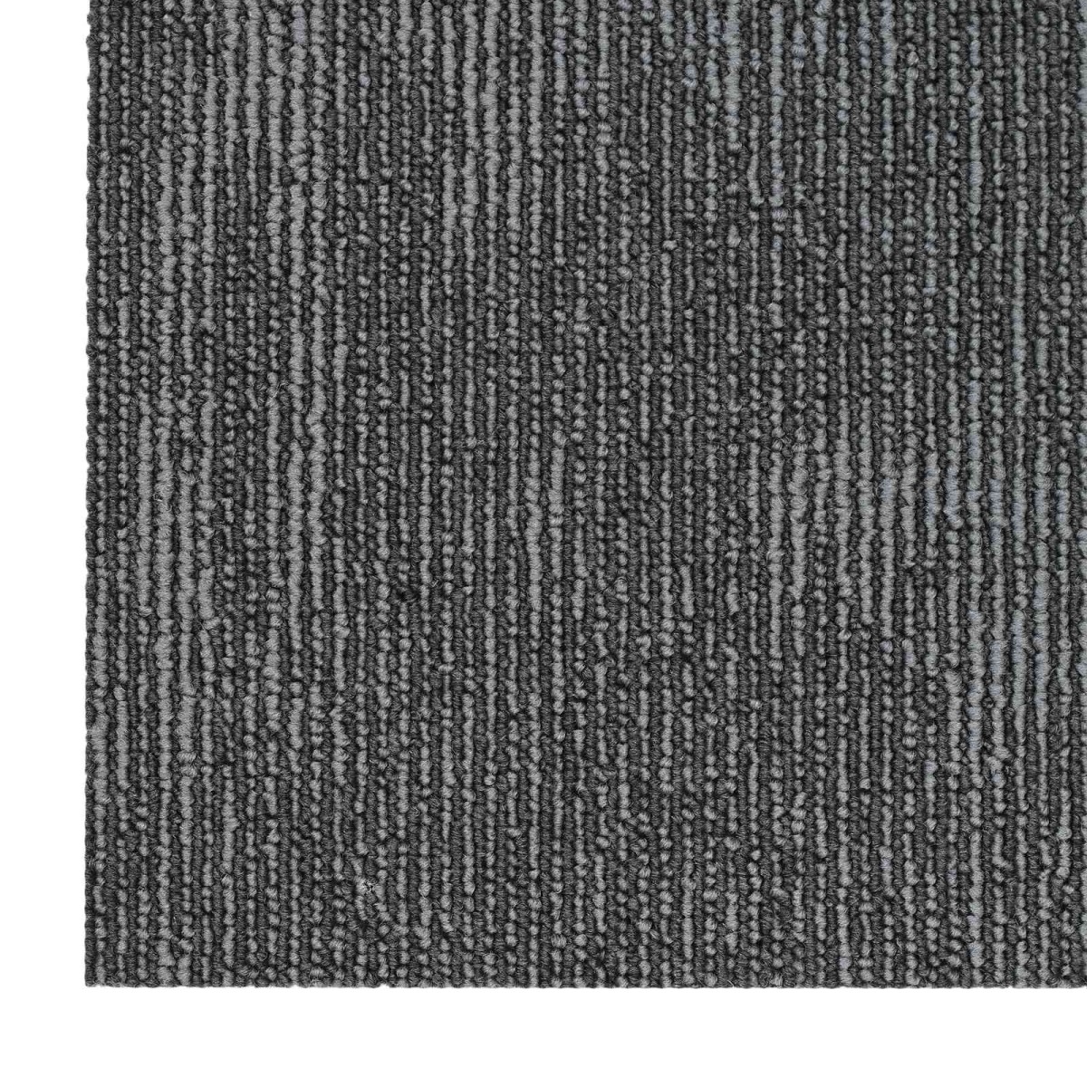 vidaXL Πλακάκι Χαλιού Γκρι Ανθρακί 50 x 50 cm 4 τμχ.