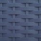 vidaXL Ανυψωμένο Κρεβάτι με Πέργκολα και Οροφή Γκρι 207 x 40 x 123 εκ