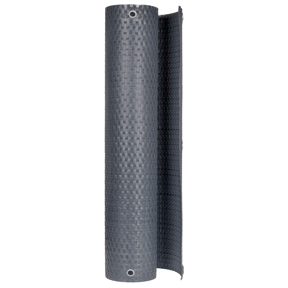 vidaXL Οθόνη Μπαλκονιού με Ενσωμάτωτα Μάτια 500 x 100 cm Ανθρακί