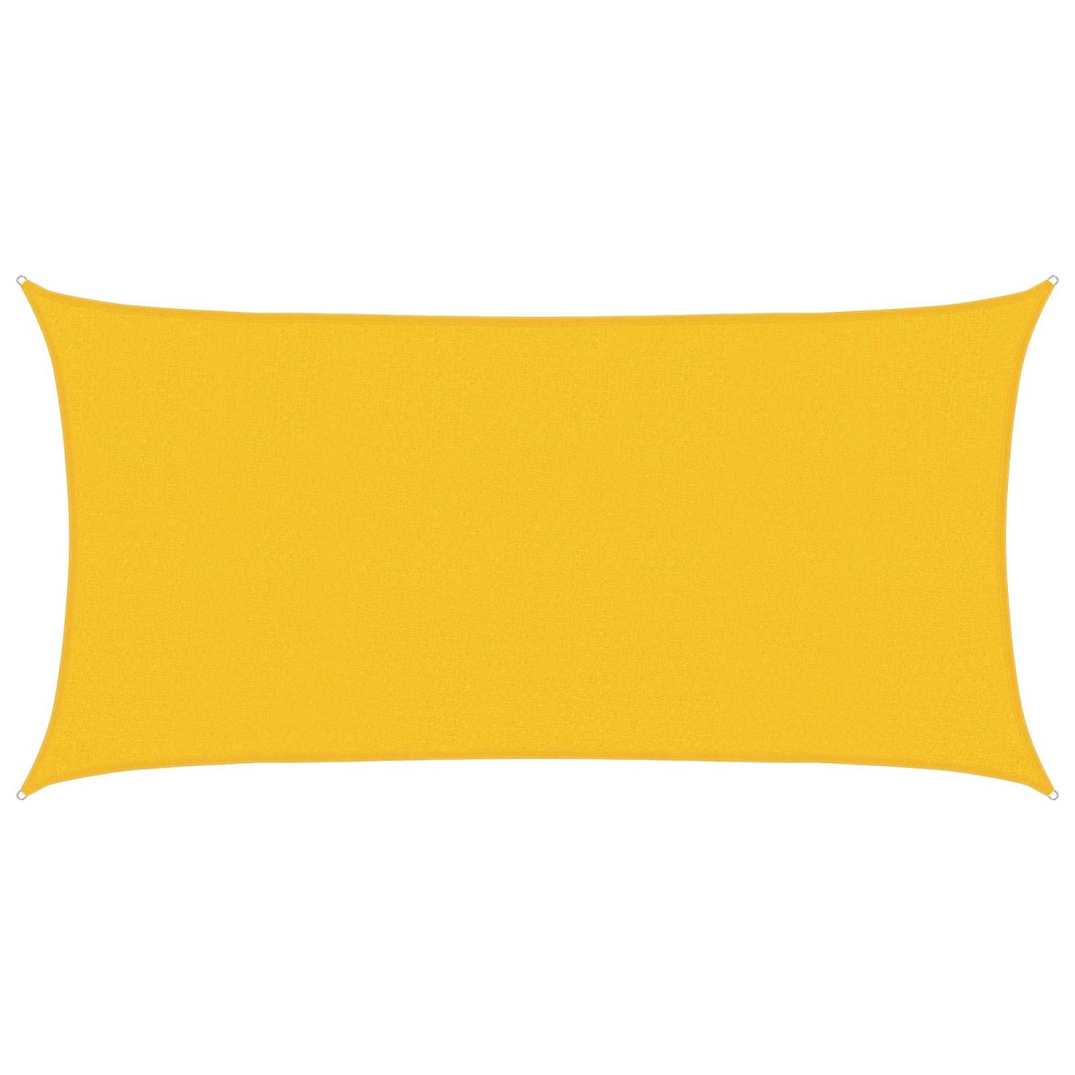 vidaXL Ικανότητα Σκίασης Κίτρινο 2 x 6 m HDPE