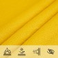 vidaXL Ικανότητα Σκίασης Κίτρινο 2,5 x 6 μ HDPE
