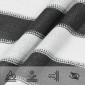 vidaXL Ικανότητα Σκίασης Γκρι και Λευκό 3 x 3 x 4,2 m HDPE