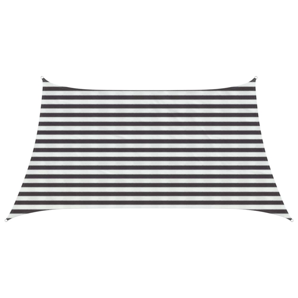 vidaXL Ικανότητα Σκίασης Γκρι και Λευκό 3 / 4 x 2 m HDPE
