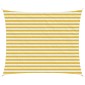 vidaXL Ικανότητα Σκίασης Κίτρινο και Λευκό 2,5 x 3,5 m HDPE