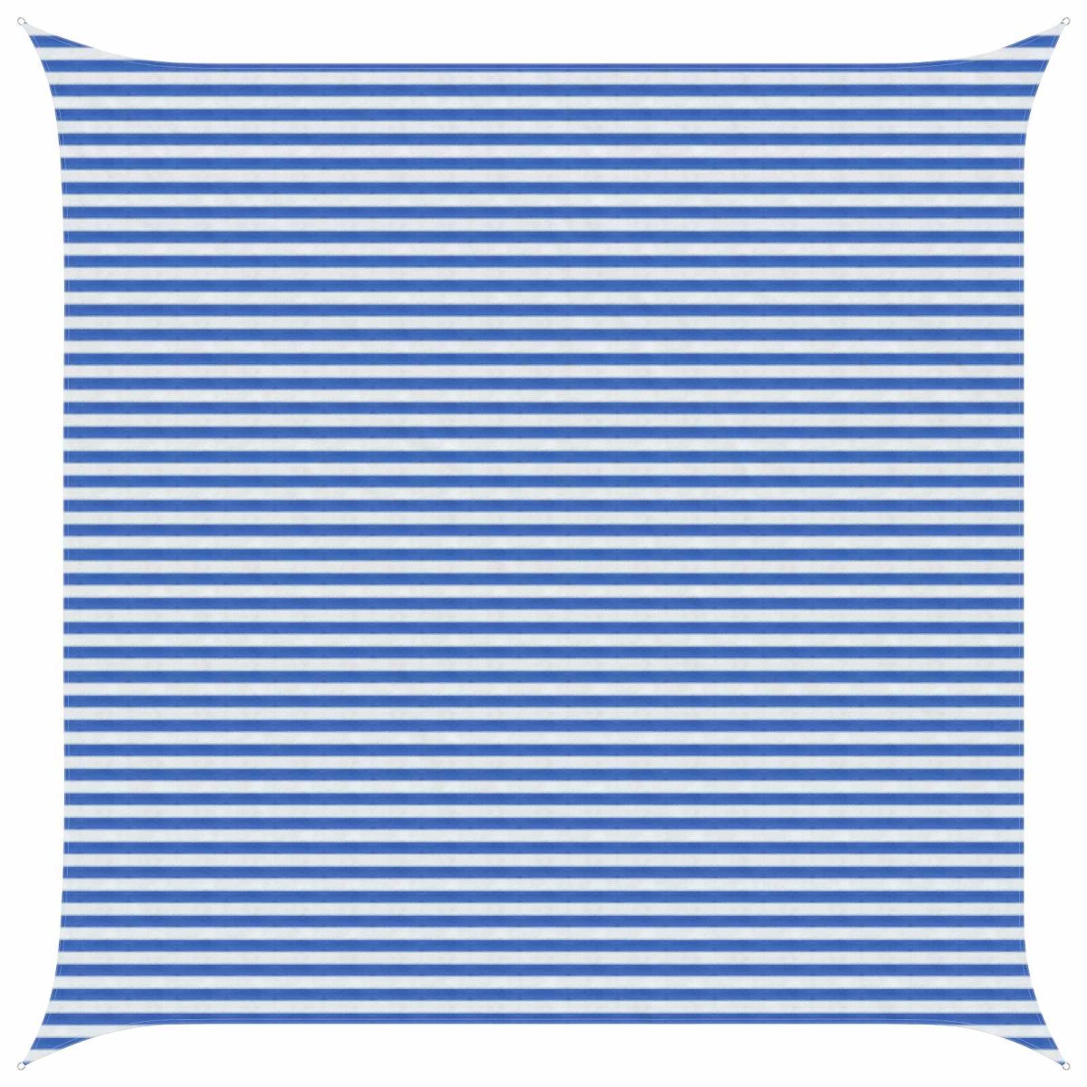 vidaXL Ικανότητα Σκίασης Μπλε και άσπρο 5 x 5 m HDPE
